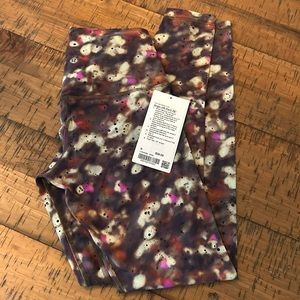 NWT Lululemon splatter print Align hr pant